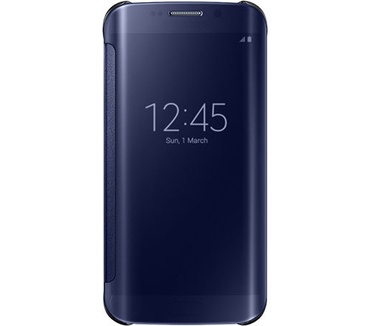 Samsung Galaxy S7 edge Clear View Cover Blauw Blauw