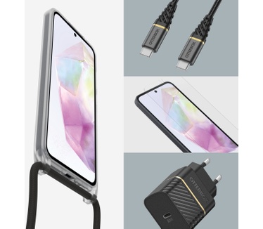 Otterbox React Series Necklace Case voor Galaxy A35 5G, Clear