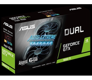 Asus Dual GeForce GTX 1660 Ti 6GB Advanced edition GDDR6 EVO
