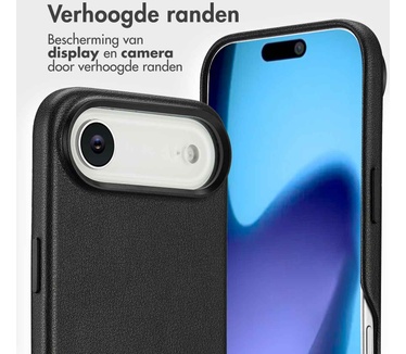 Accezz Leather Bookcase 2-in-1 met MagSafe