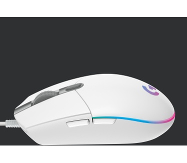 Logitech G203 Lightsync Wit