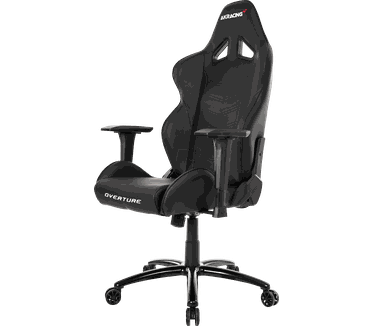 AK Racing Overture Gaming Chair (Zwart/Zwart)
