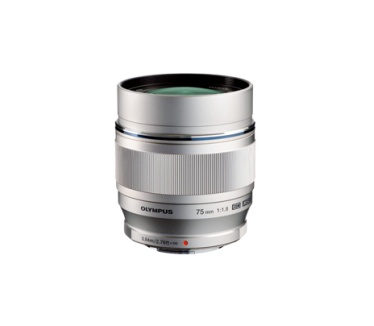 Olympus M.Zuiko Digital ED 75mm F1.8 Zilver