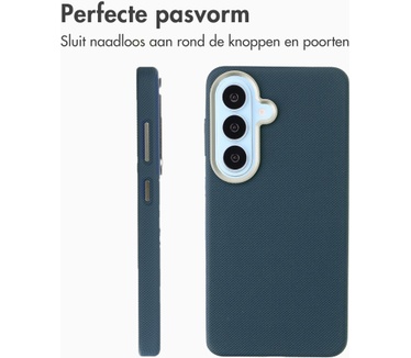 Accezz Mesh Backcover met MagSafe voor de Samsung Galaxy S26 - Donkerblauw