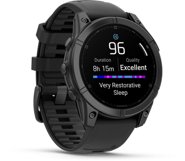 Garmin fēnix E, Grijs (Zwart)