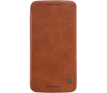Nillkin Qin PU Leder Book Case voor Motorola Moto X Style - Bruin