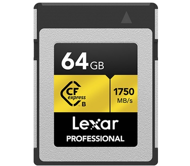 Lexar Professional CFexpress Type B Card GOLD 64GB