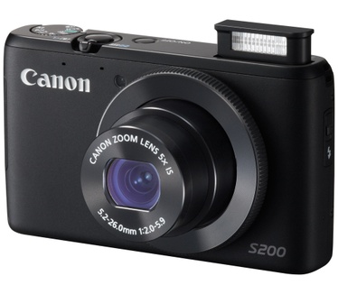Canon Powershot S200 Zwart
