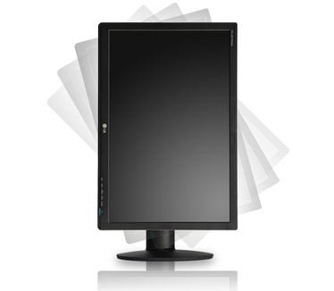 LG W2242P-BS Zwart