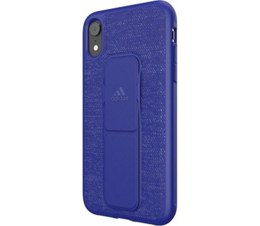 Adidas Grip Back Case voor Apple iPhone XR (6.1") - Blauw Blauw