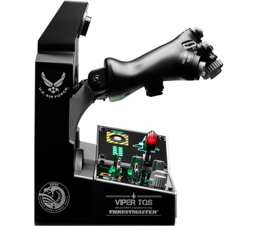 Thrustmaster Viper TQS Mission Pack Zilver, Zwart