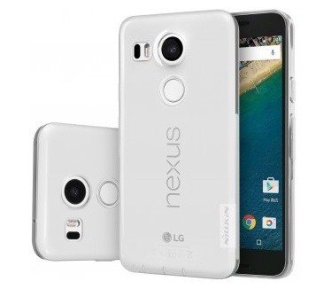 Nillkin Nature TPU Case LG Nexus 5X - flexibele hoes - White