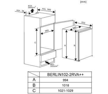Frilec BERLIN102-2RVA++