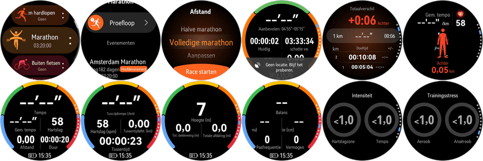 Huawei Watch GT Runner 2 - Marathon modus