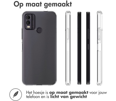 Accezz Clear Backcover Nokia C32 - Transparant