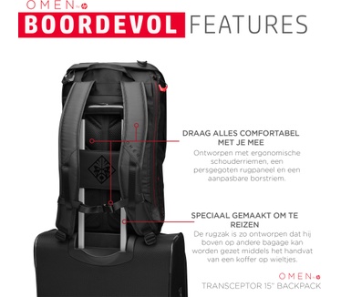 HP OMEN Transceptor 15 Zwart