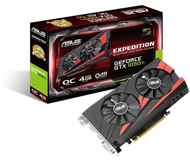 Asus Expedition GeForce GTX 1050 Ti OC 4GB