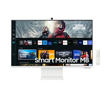 Samsung Smart Monitor M80C 27" Wit