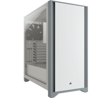 Corsair 4000D Tempered Glass, White