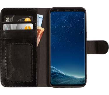 Mobiparts Excellent Wallet Case 2.0 Samsung Galaxy S8 Jade Black