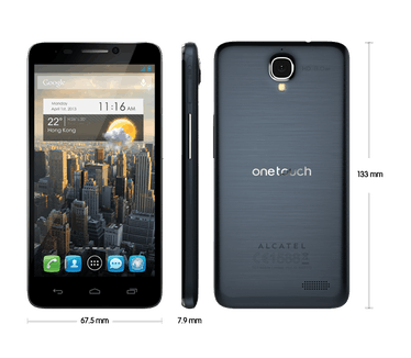 Alcatel One Touch  Idol (OT-6030D) Grijs