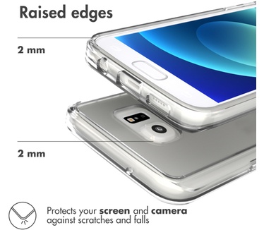 Accezz Xtreme Impact Backcover Samsung Galaxy S7 - Transparant