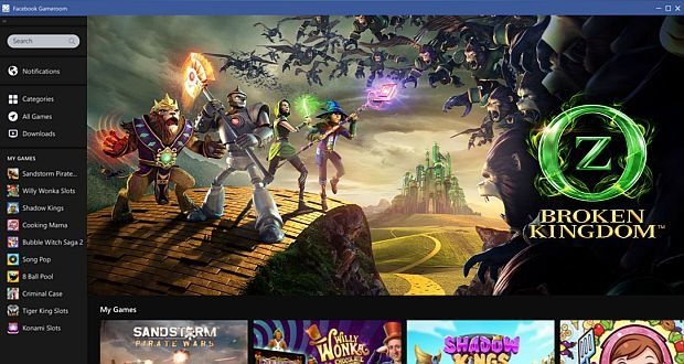 Facebook Gameroom