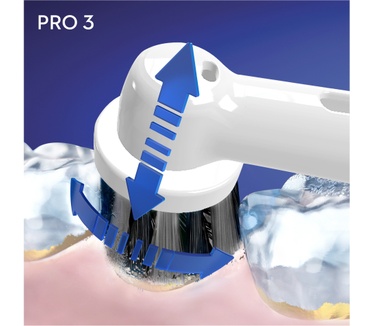 Oral-B Oral-B Pro 3 - 3800 - Zwarte Elektrische Tandenborstel + 1 Bonustandpasta