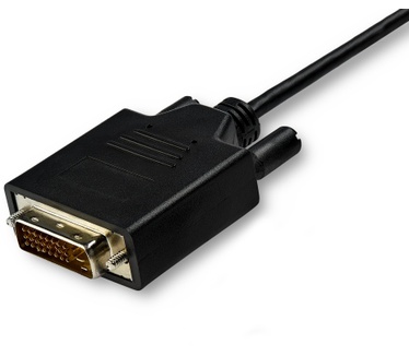 Startech.com 3 m USB-C naar DVI kabel 1920 x 1200 zwart Zwart