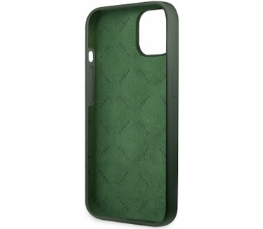 Guess Silicone 4G Logo Back Case - iPhone 13 Pro Groen
