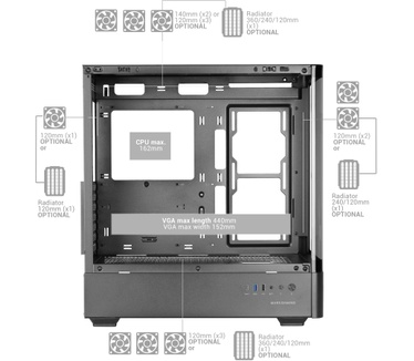Mars Gaming MCLCDPRO