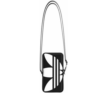 Adidas OR Big Logo Heuptas met Riem (Scherm tot 7 Inch) Zwart/Wit Zwart