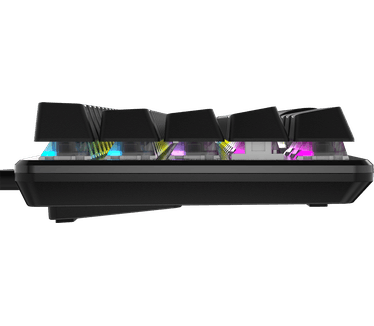 Corsair K65 PRO MINI RGB 65% Optical Mechanical Gaming Keyboard - OPX Schakelaars - PBT Double-Shot Keycaps - iCUE Compatibel - QWERTY NA Layout - Zwart