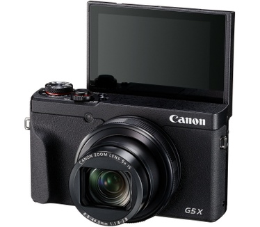 Canon PowerShot G5 X Mark II + Batterypack Zwart