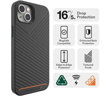 Gear4 Denali Snap (iPhone 14 Plus) Zwart