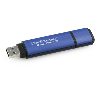 Kingston DataTraveler Vault Privacy Managed 64GB Blauw