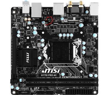 MSI H170I PRO AC