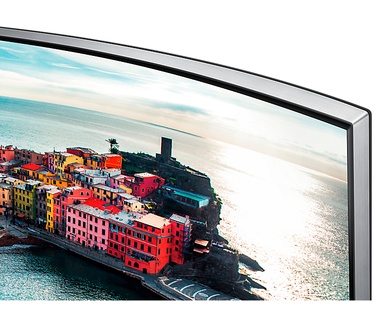 Samsung S34E790C Zilver, Zwart