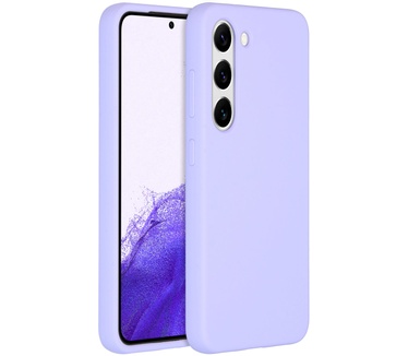 Accezz Liquid Silicone Backcover Samsung Galaxy S23 - Paars