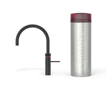 Quooker Fusion Round Zwart incl. PRO3 reservoir