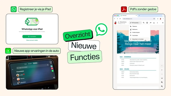 WhatsApp-functies