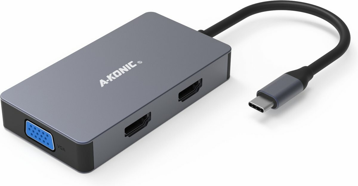 AKonic BSHV501 USBC Laptop Docking Station Kenmerken Tweakers