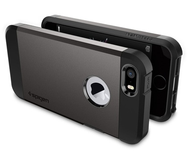 Spigen Tough Armor Apple iPhone SE Case - 041CS20188 - Gunmetal