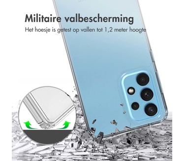 Accezz Xtreme Impact Backcover Samsung Galaxy A33 - Transparant