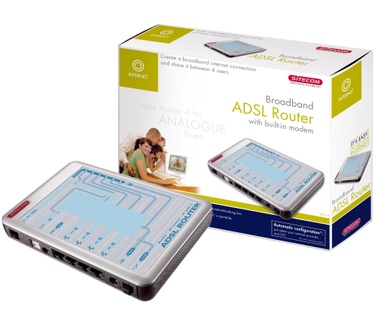 Sitecom DC-214 ADSL Router/Modem (analoog)