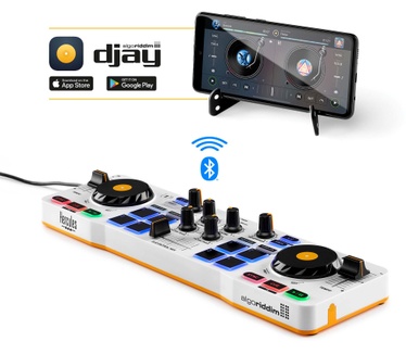 Hercules DJControl Control MIX Bluetooth Pour Smartphone et tablettes ( Andoid e