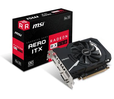 MSI Radeon RX 550 AERO ITX 4G OC