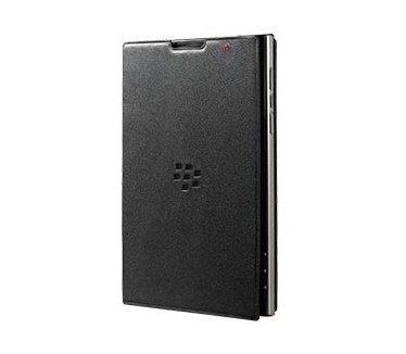 BlackBerry Flip Case voor Passport, Leder (Zwart)