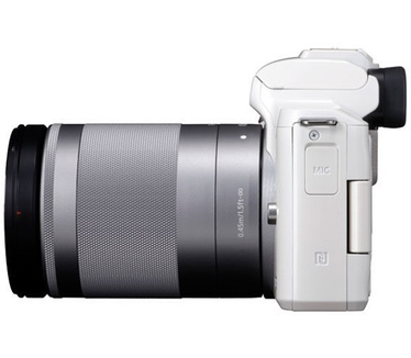 Canon EOS M50 systeemcamera Wit + 18-150mm IS STM Zilver