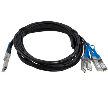 Startech.com QSFP+ DAC Breakout Twinax kabel MSA conform 3 m